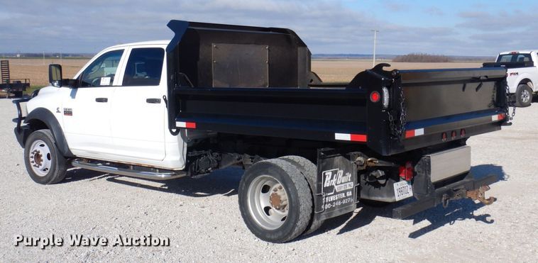 image for item DP0414 2012 Dodge Ram 4500HD  Crew Cab dump truck