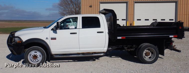 image for item DP0414 2012 Dodge Ram 4500HD  Crew Cab dump truck