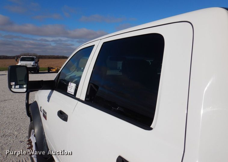 image for item DP0414 2012 Dodge Ram 4500HD  Crew Cab dump truck