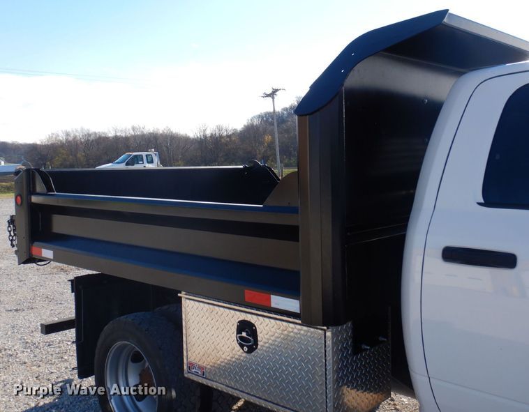 image for item DP0414 2012 Dodge Ram 4500HD  Crew Cab dump truck