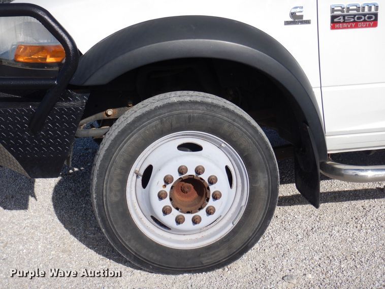 image for item DP0414 2012 Dodge Ram 4500HD  Crew Cab dump truck