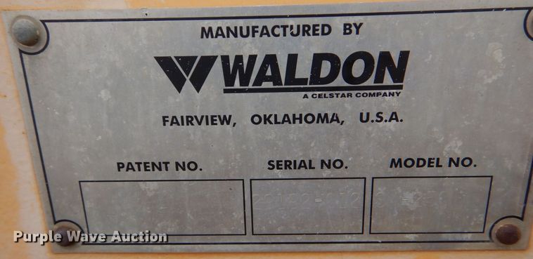 image for item DP8585 2003 Waldon SM250  broom