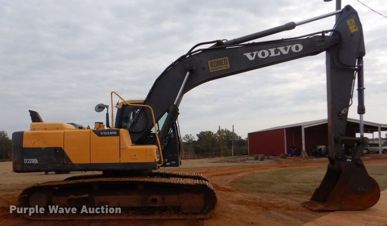 image for item DP8587 2013 Volvo EC220DL  excavator