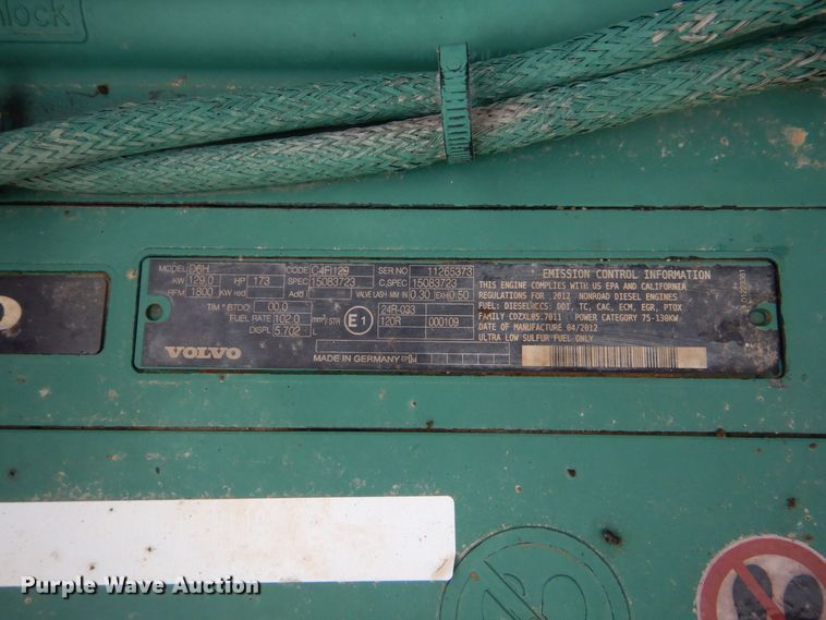 image for item DP8587 2013 Volvo EC220DL  excavator