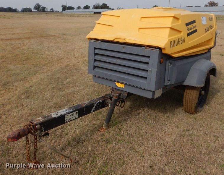 image for item DP8590 2010 Atlas Copco XAS 185  air compressor