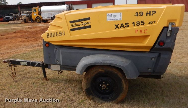 image for item DP8590 2010 Atlas Copco XAS 185  air compressor