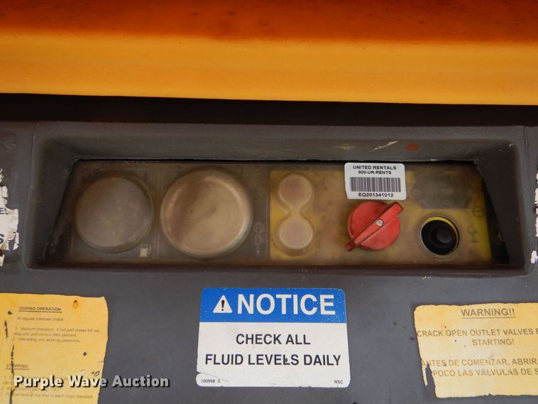 image for item DP8590 2010 Atlas Copco XAS 185  air compressor