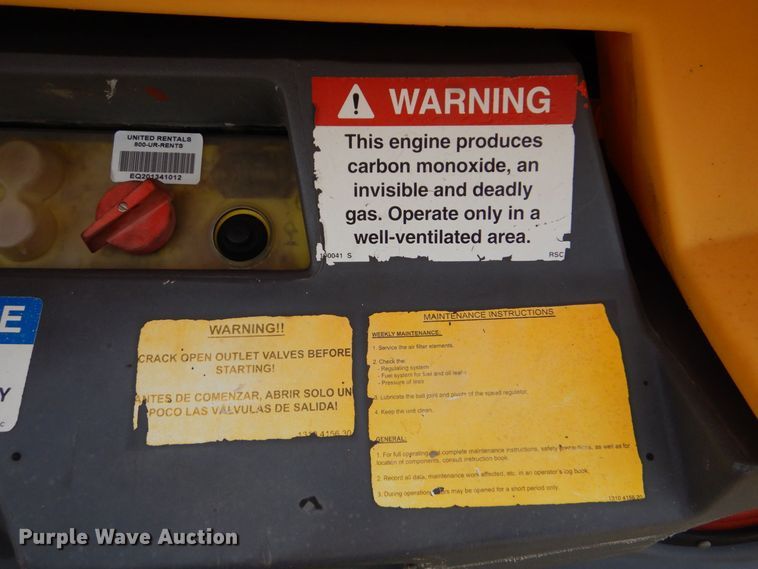 image for item DP8590 2010 Atlas Copco XAS 185  air compressor