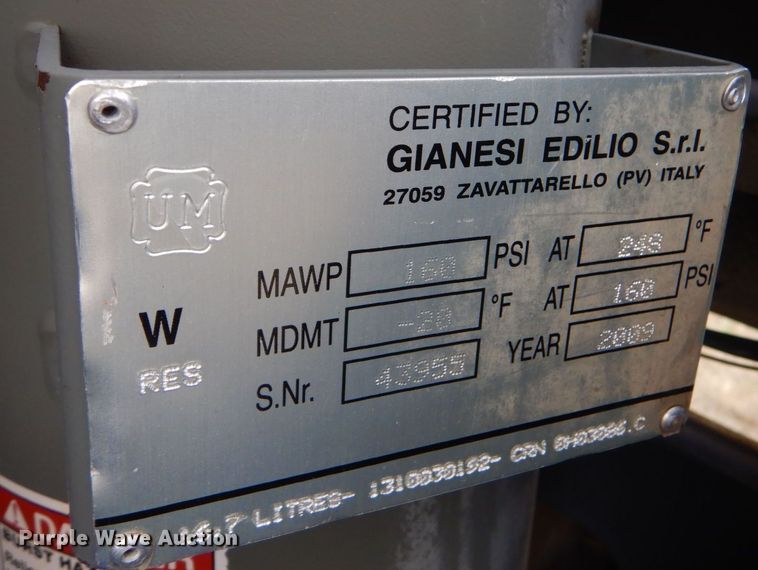 image for item DP8590 2010 Atlas Copco XAS 185  air compressor