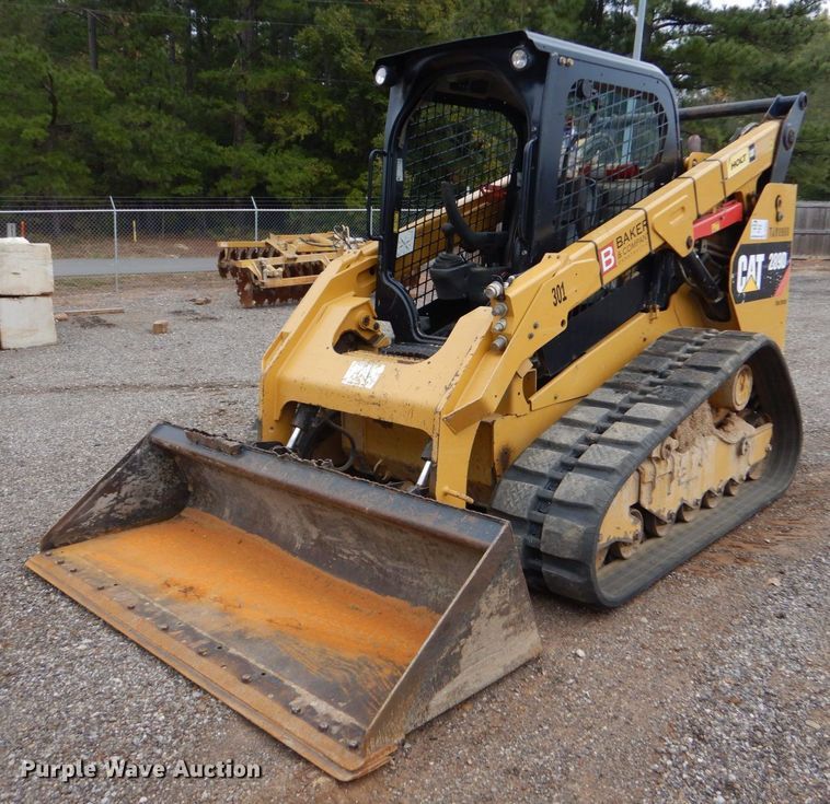 image for item DP8591 2018 Caterpillar 289D  tracked skid steer loader