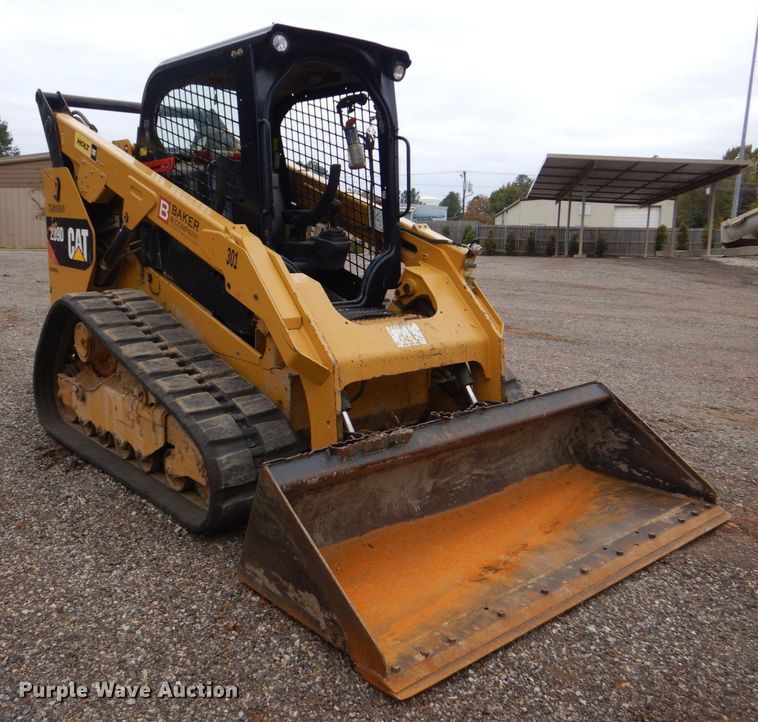 image for item DP8591 2018 Caterpillar 289D  tracked skid steer loader