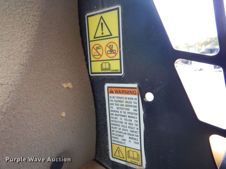 image for item DP8591 2018 Caterpillar 289D  tracked skid steer loader