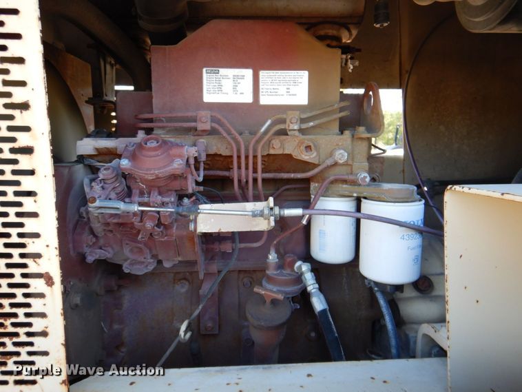 image for item DQ1879 1992 Ingersoll Rand SD-100D  single drum roller