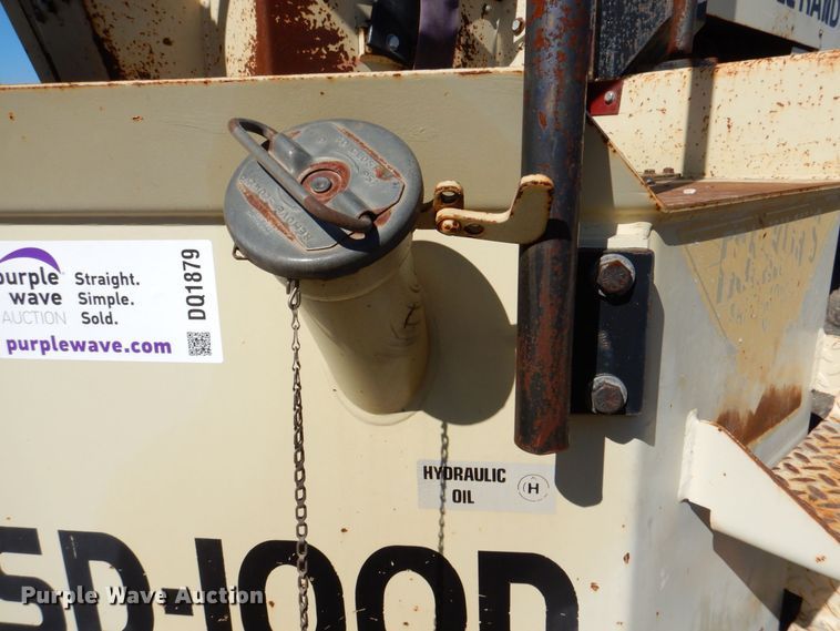 image for item DQ1879 1992 Ingersoll Rand SD-100D  single drum roller