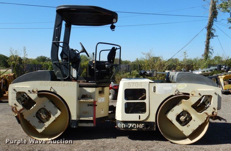 image for item DQ1881 2004 Ingersoll Rand DD-70HF  double drum roller