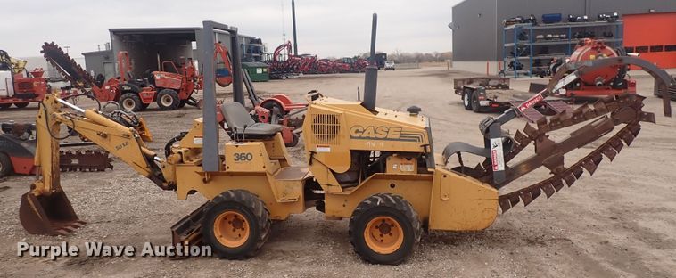 image for item DQ4886 1997 Case 360  trencher