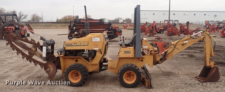 image for item DQ4886 1997 Case 360  trencher