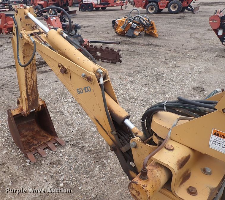 image for item DQ4886 1997 Case 360  trencher