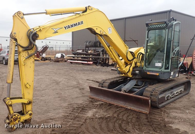 image for item DQ4887 2008 Yanmar ViO75-A  mini excavator