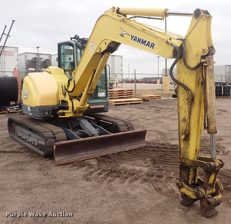 image for item DQ4887 2008 Yanmar ViO75-A  mini excavator