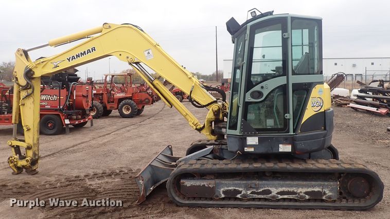 image for item DQ4887 2008 Yanmar ViO75-A  mini excavator