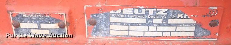 image for item DQ4890 1982 Ditch Witch 6510  trencher