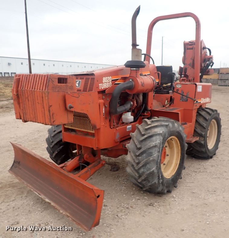 image for item DQ4897 2000 Ditch Witch 8020 Turbo  vibratory cable plow