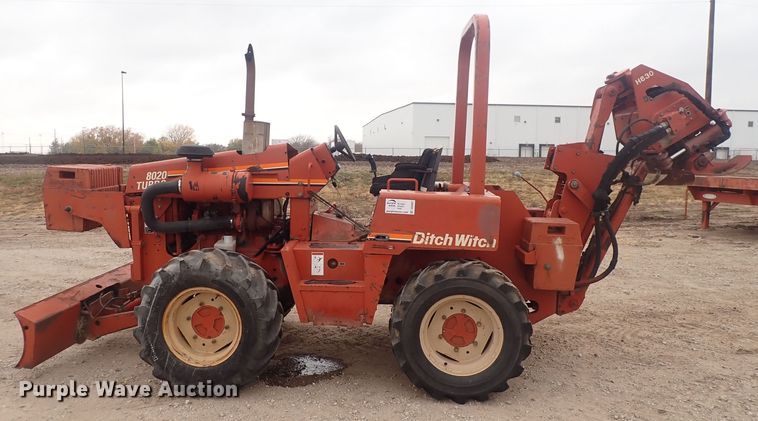 image for item DQ4897 2000 Ditch Witch 8020 Turbo  vibratory cable plow