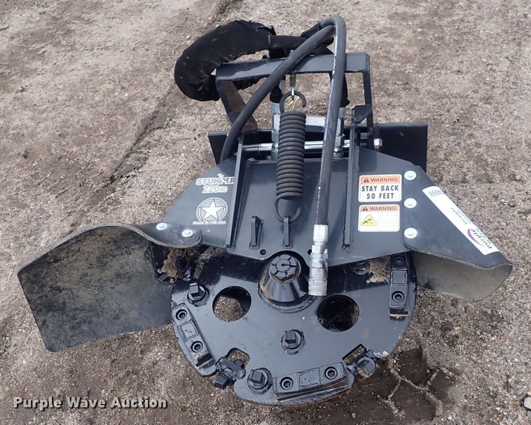 image for item DQ4898 Stumper 220HD  compact utility loader stump grinder