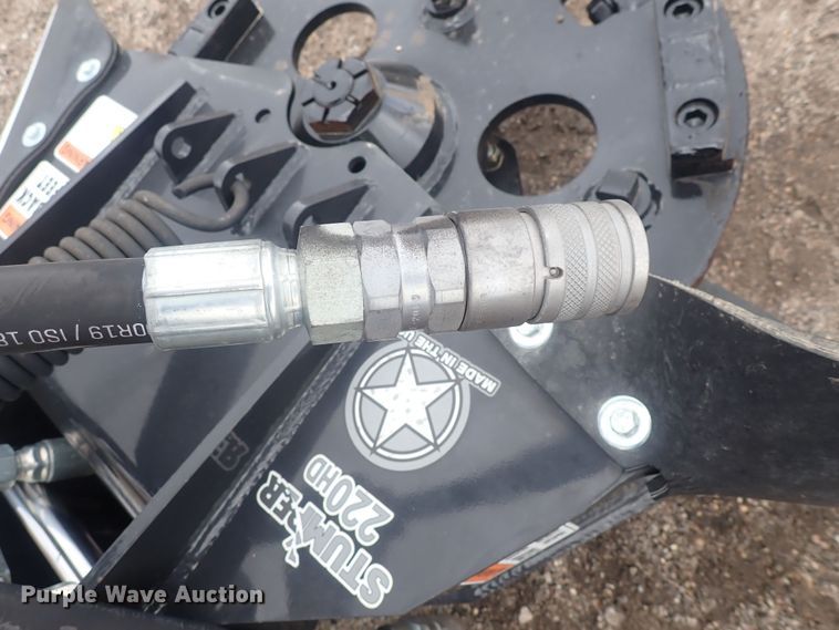 image for item DQ4898 Stumper 220HD  compact utility loader stump grinder