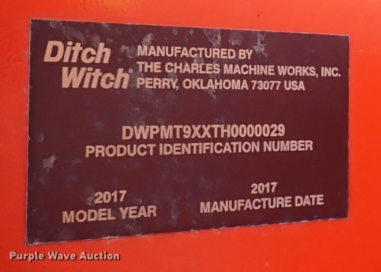 image for item DQ4904 2017 Ditch Witch MT9  compact utility loader microtrencher