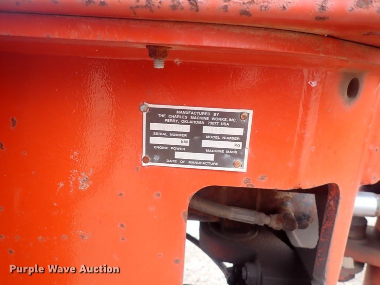 image for item DQ4905 2002 Ditch Witch A920  backhoe