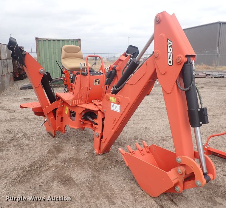image for item DQ4908 2016 Ditch Witch A920  backhoe