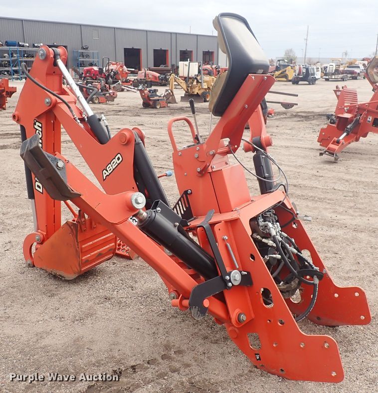 image for item DQ4909 2012 Ditch Witch A820  backhoe