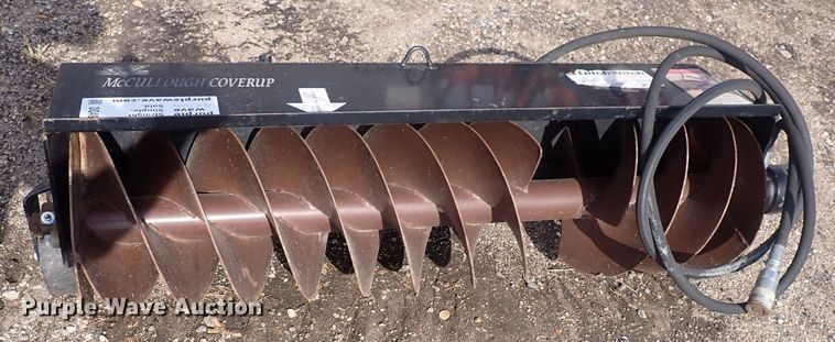 image for item DQ4917 Mccullough Coverup 1600  compact utility loader backfill unit