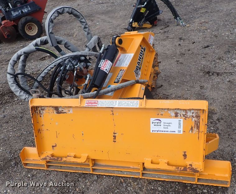 image for item DQ4918 Bandit SA-25  skid steer stump grinder