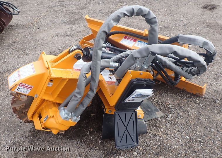 image for item DQ4918 Bandit SA-25  skid steer stump grinder