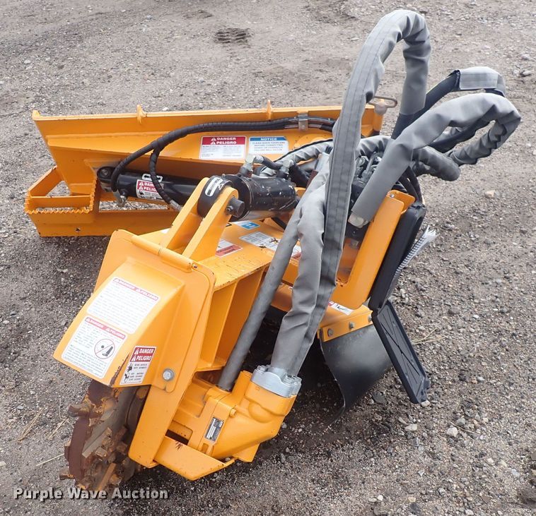 image for item DQ4918 Bandit SA-25  skid steer stump grinder