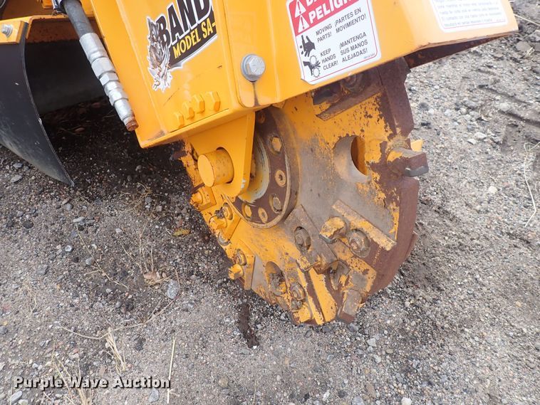 image for item DQ4918 Bandit SA-25  skid steer stump grinder