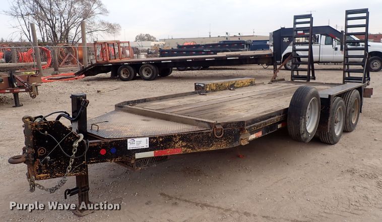 image for item DQ4941 1998 Kiefer  equipment trailer