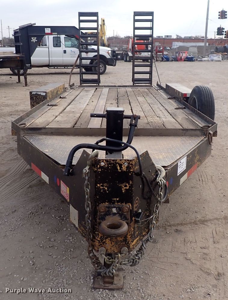 image for item DQ4941 1998 Kiefer  equipment trailer