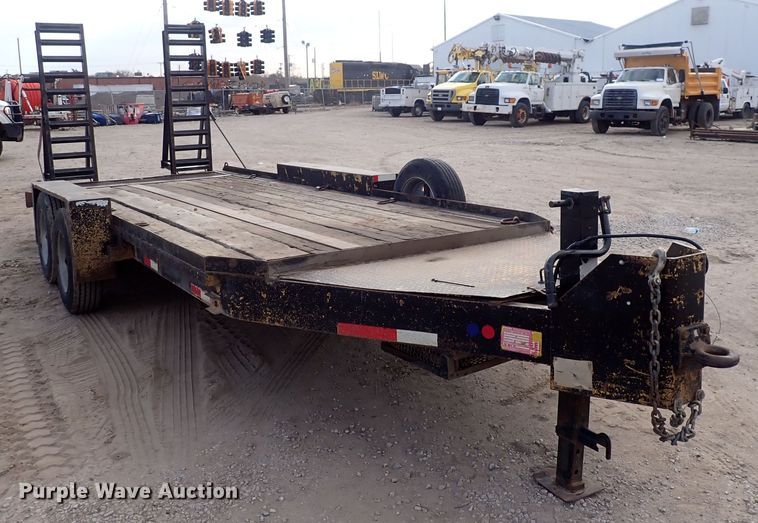 image for item DQ4941 1998 Kiefer  equipment trailer