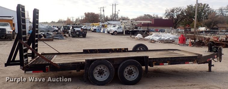 image for item DQ4941 1998 Kiefer  equipment trailer