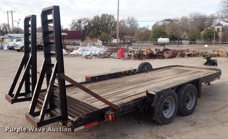 image for item DQ4941 1998 Kiefer  equipment trailer