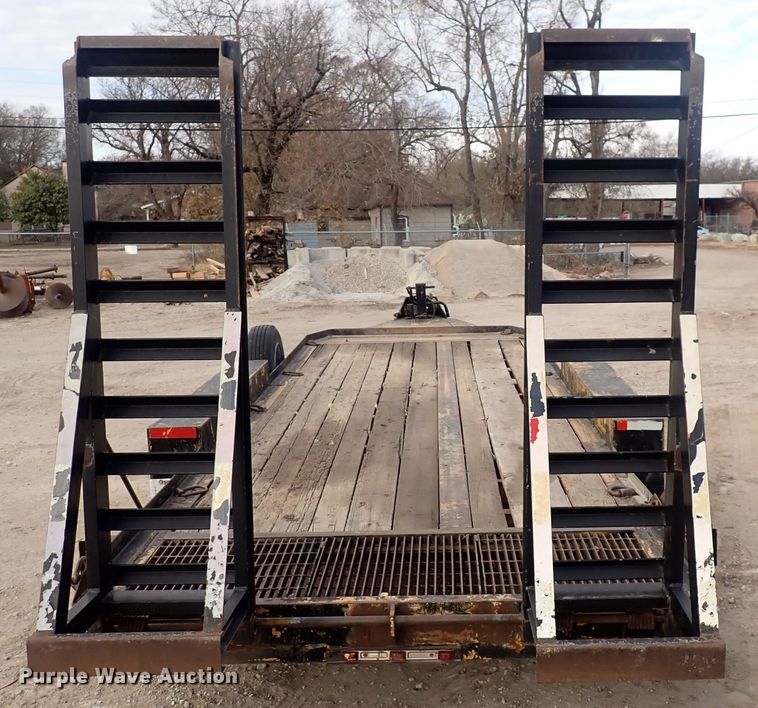 image for item DQ4941 1998 Kiefer  equipment trailer