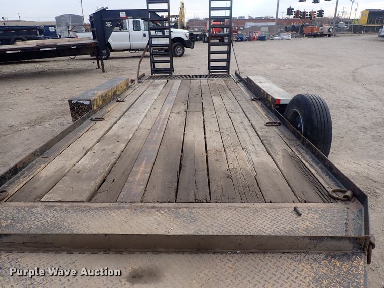 image for item DQ4941 1998 Kiefer  equipment trailer