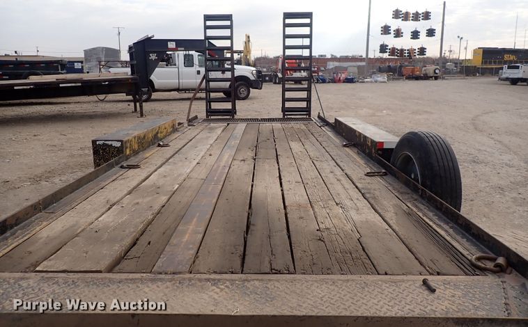 image for item DQ4941 1998 Kiefer  equipment trailer