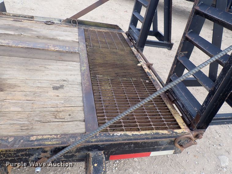 image for item DQ4941 1998 Kiefer  equipment trailer