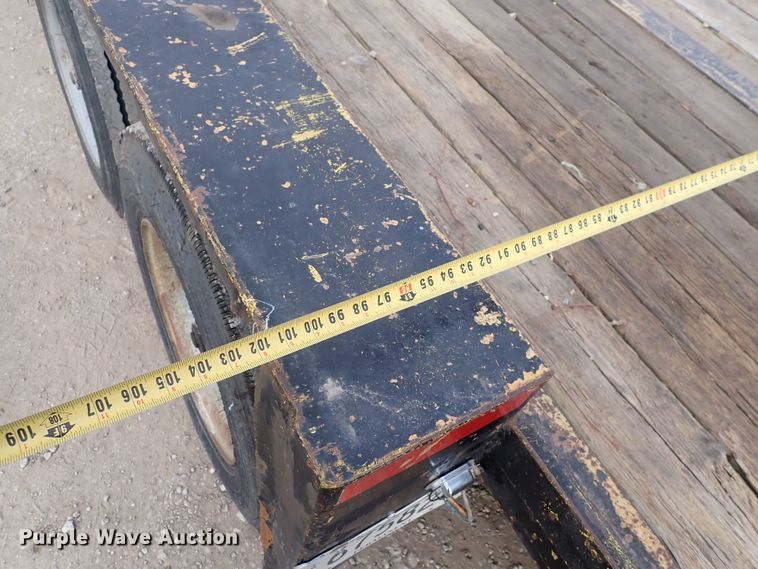 image for item DQ4941 1998 Kiefer  equipment trailer