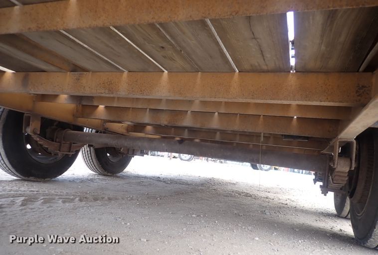 image for item DQ4941 1998 Kiefer  equipment trailer